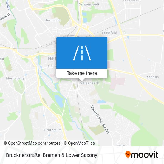 Brucknerstraße map