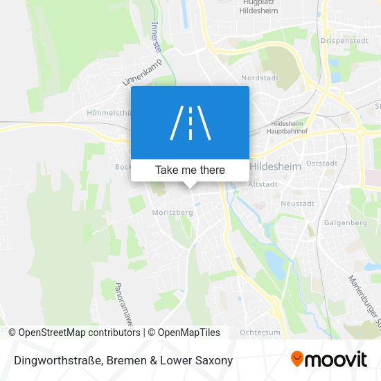 Dingworthstraße map