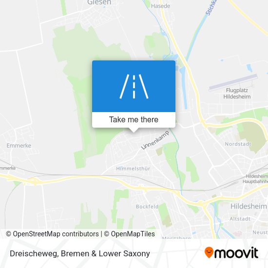 Dreischeweg map