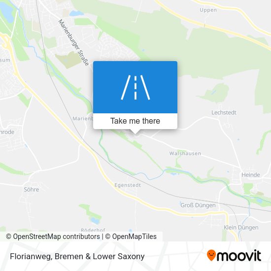 Florianweg map