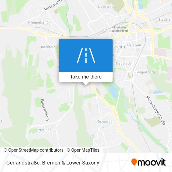 Gerlandstraße map