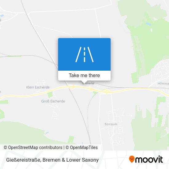 Gießereistraße map