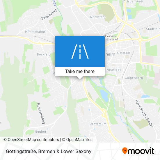 Göttingstraße map
