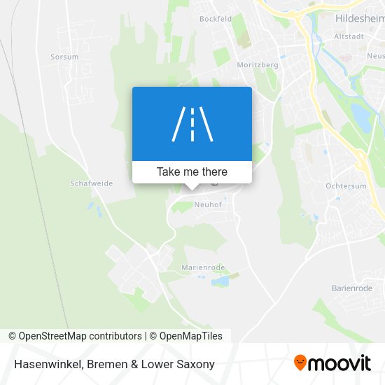 Hasenwinkel map