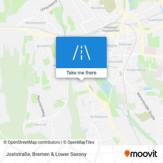 Joststraße map