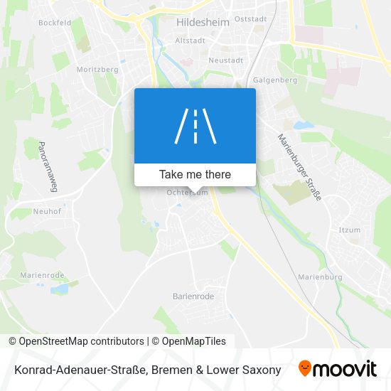 Konrad-Adenauer-Straße map
