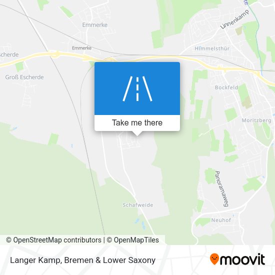 Langer Kamp map