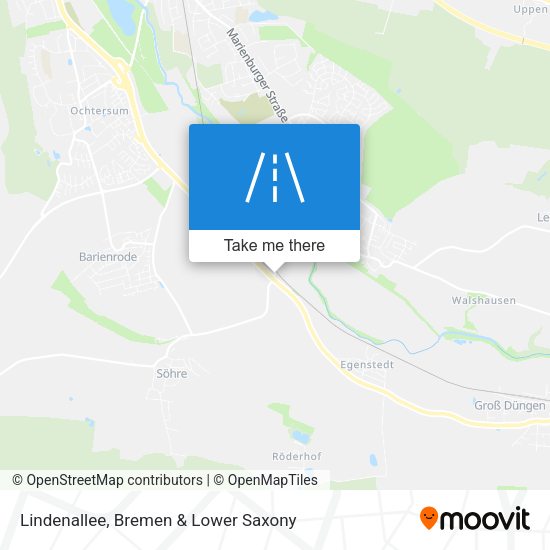 Lindenallee map