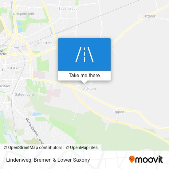 Lindenweg map