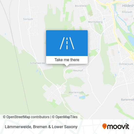 Lämmerweide map