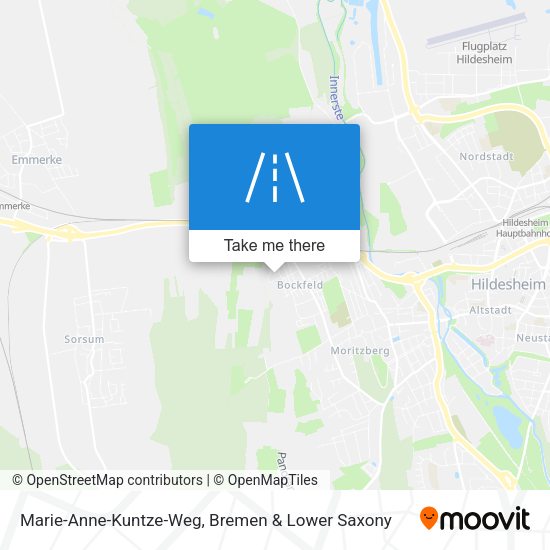 Marie-Anne-Kuntze-Weg map