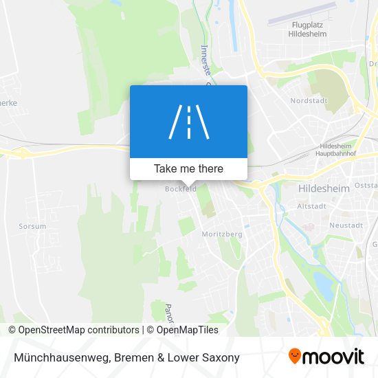 Münchhausenweg map