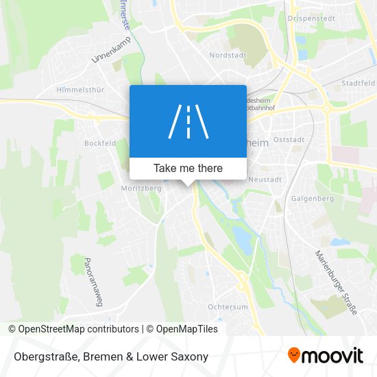 Obergstraße map