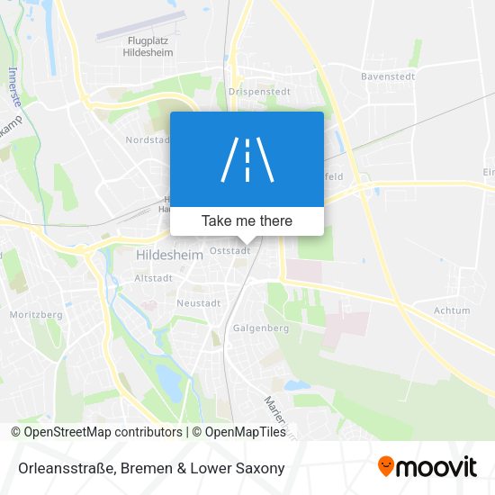 Orleansstraße map