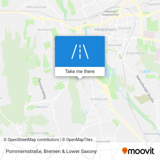 Pommernstraße map