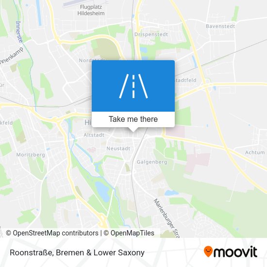 Roonstraße map