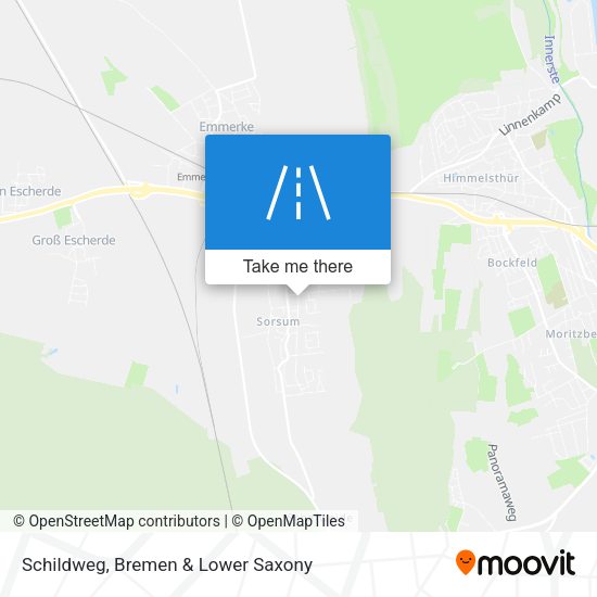 Schildweg map