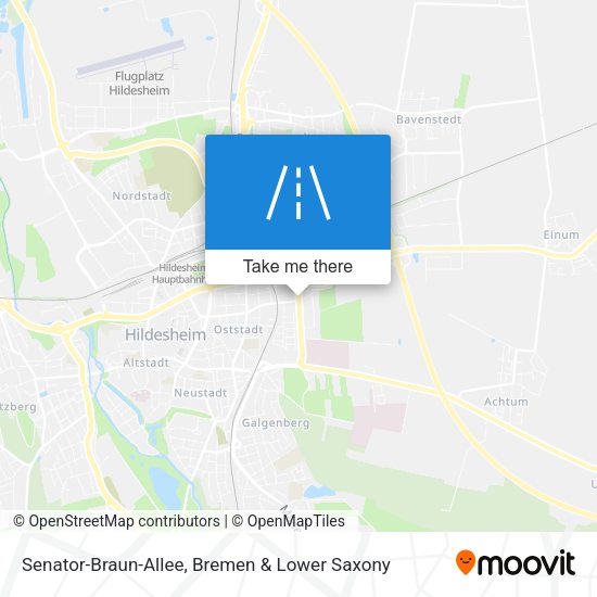 Senator-Braun-Allee map