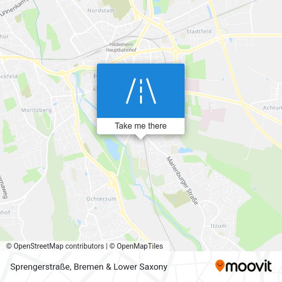 Sprengerstraße map