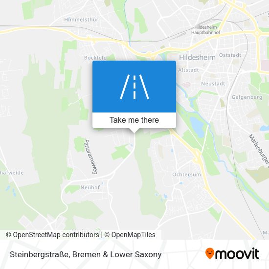 Steinbergstraße map