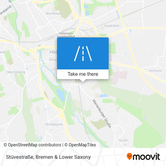 Stüvestraße map