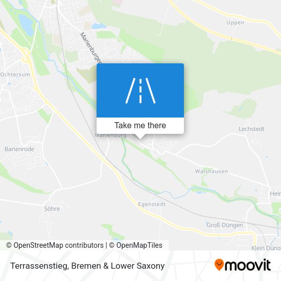 Terrassenstieg map