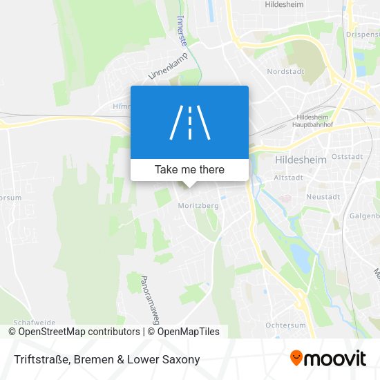 Triftstraße map