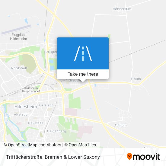 Triftäckerstraße map