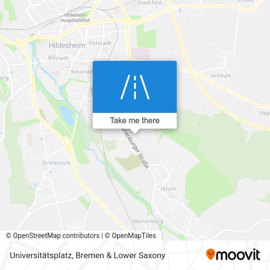Universitätsplatz map