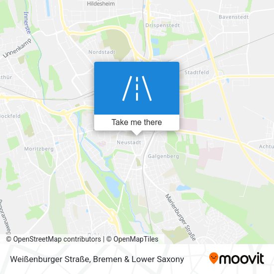 Weißenburger Straße map