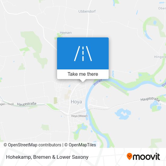 Hohekamp map