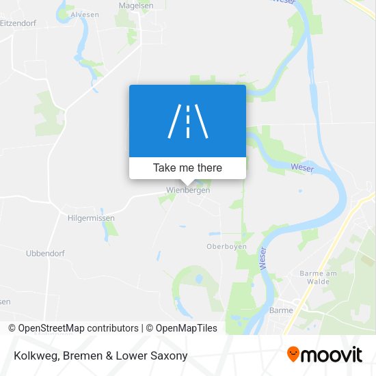 Kolkweg map