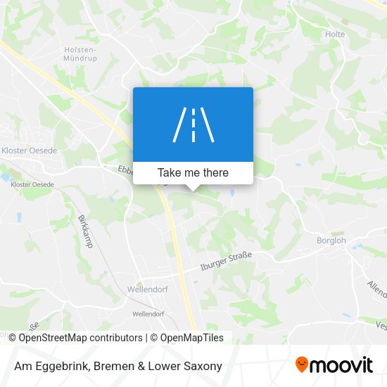 Am Eggebrink map