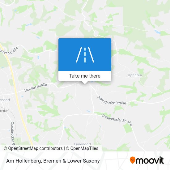Am Hollenberg map