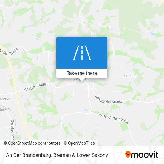 An Der Brandenburg map