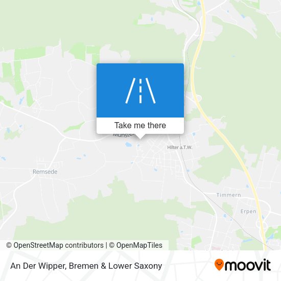 An Der Wipper map