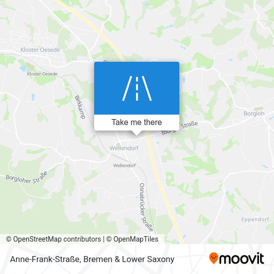 Anne-Frank-Straße map