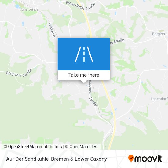 Auf Der Sandkuhle map