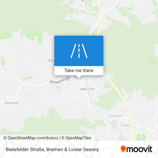 Bielefelder Straße map