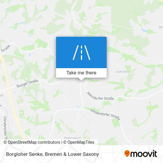 Borgloher Senke map