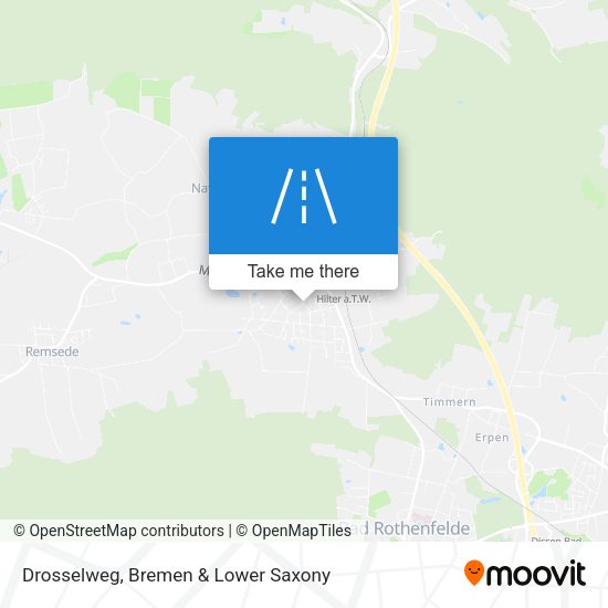 Drosselweg map