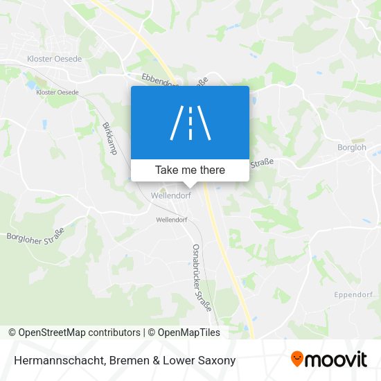 Hermannschacht map