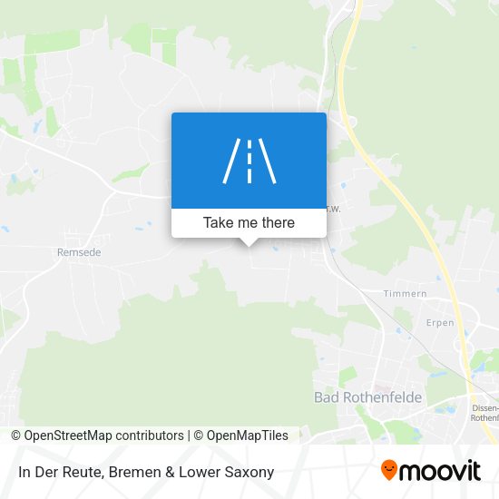 In Der Reute map