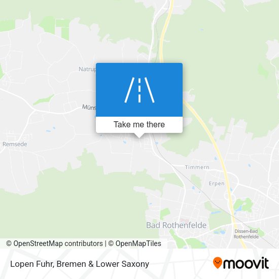 Lopen Fuhr map