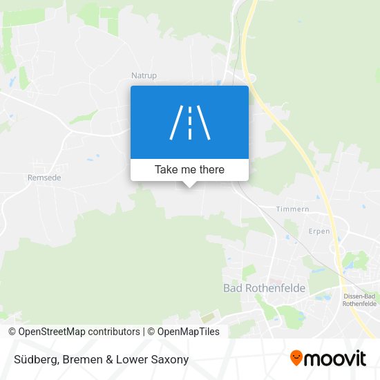 Südberg map
