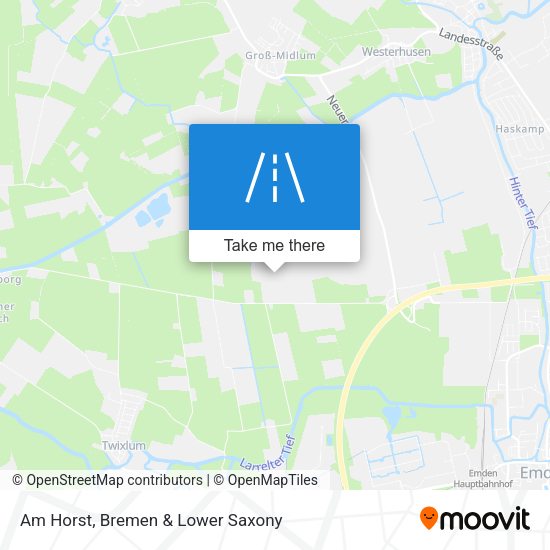 Am Horst map