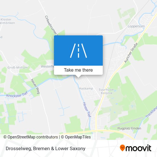 Drosselweg map