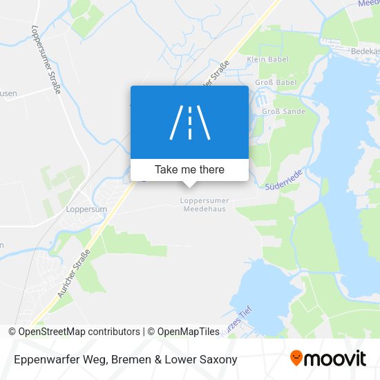 Eppenwarfer Weg map