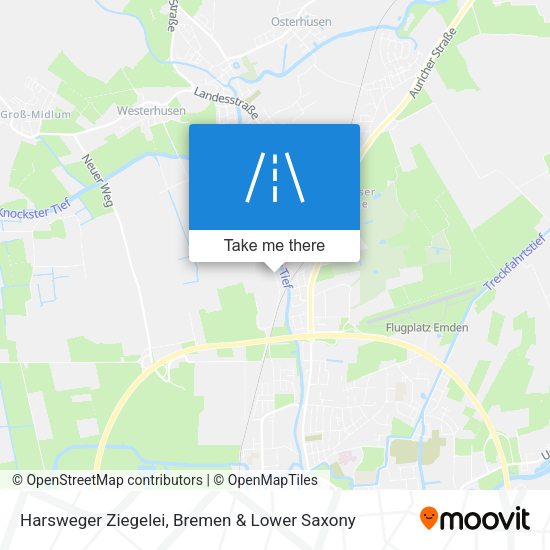Harsweger Ziegelei map