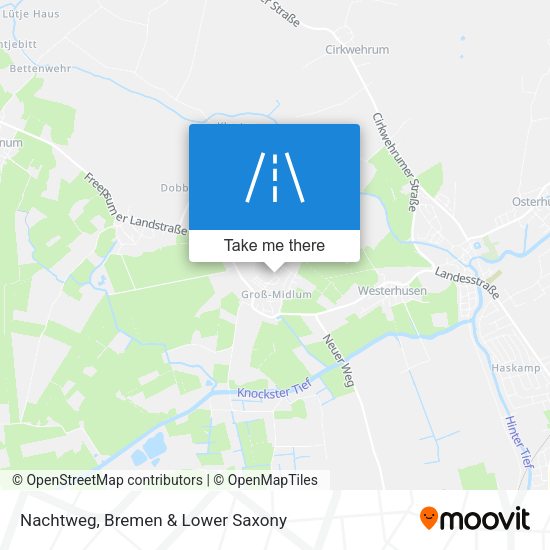 Nachtweg map